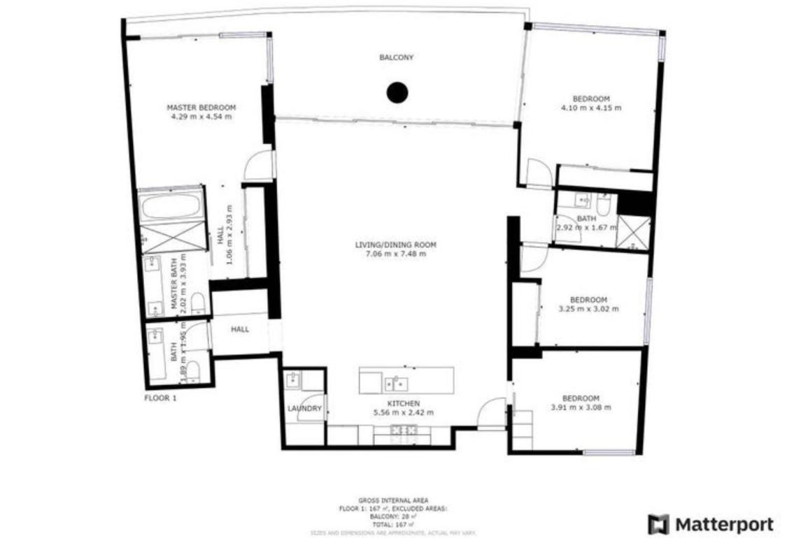 Circle On Cavill Sub Penthouse W/ 4 Bedrooms Голд-Кост Екстер'єр фото